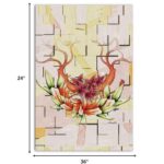 24-Inch Contemporary Orchid Wrapped Canvas Wall Art 14 24-Inch Contemporary Orchid Wrapped Canvas Wall Art