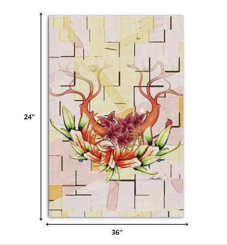 24-Inch Contemporary Orchid Wrapped Canvas Wall Art 7 24-Inch Contemporary Orchid Wrapped Canvas Wall Art - Image 7