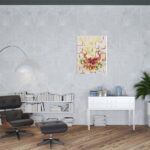 24-Inch Contemporary Orchid Wrapped Canvas Wall Art 9 24-Inch Contemporary Orchid Wrapped Canvas Wall Art