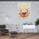 40” x 60” Vertical Orchid Canvas Wall Art 9 40” x 60” Vertical Orchid Canvas Wall Art