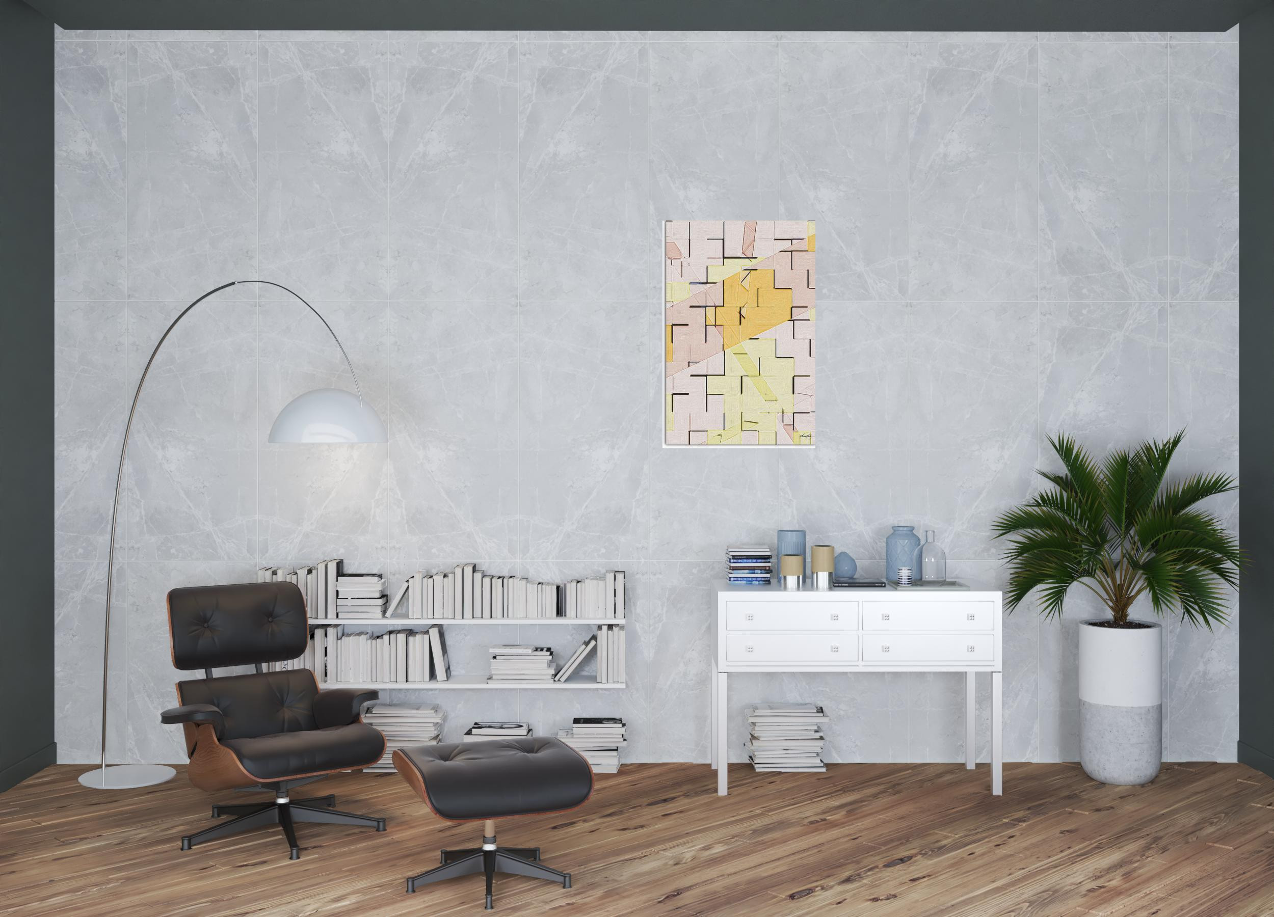 Contemporary Multicolor Wall Art on Premium Stretched Canvas, Unframed 7 Contemporary Multicolor Wall Art on Premium Stretched Canvas, Unframed
