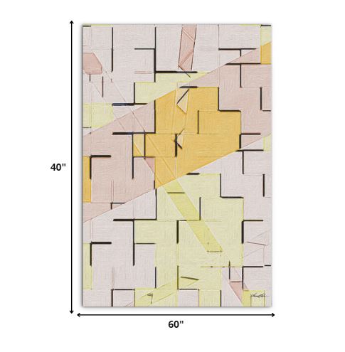 40" x 60" Vertical Contemporary Wrapped Canvas Wall Art 5 40" x 60" Vertical Contemporary Wrapped Canvas Wall Art - Image 5