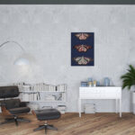 24 x 36 Butterfly Canvas Wall Art Decor Vertical Hanging 8 24 x 36 Butterfly Canvas Wall Art Decor Vertical Hanging