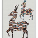 60 Inch Deer Canvas Wall Art for Stylish Home Decor 7 60 Inch Deer Canvas Wall Art for Stylish Home Decor