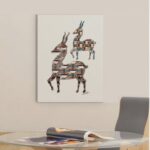 60 Inch Deer Canvas Wall Art for Stylish Home Decor 11 60 Inch Deer Canvas Wall Art for Stylish Home Decor