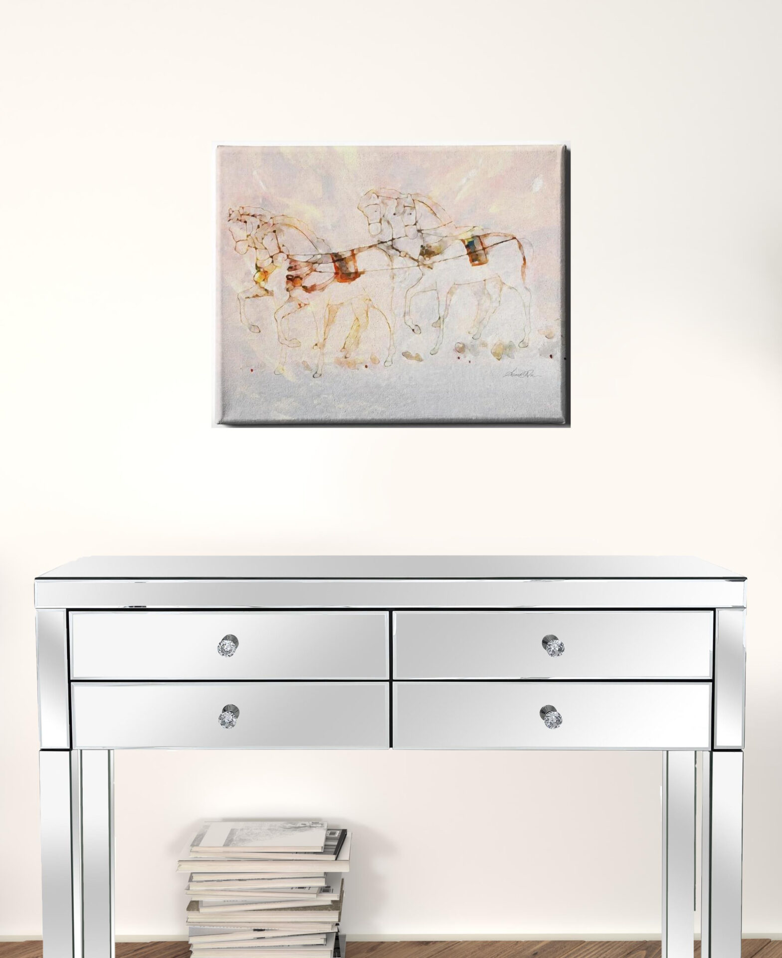18 x 24 Horse Canvas Wall Art for Modern Decor 3 18 x 24 Horse Canvas Wall Art for Modern Decor - Image 3