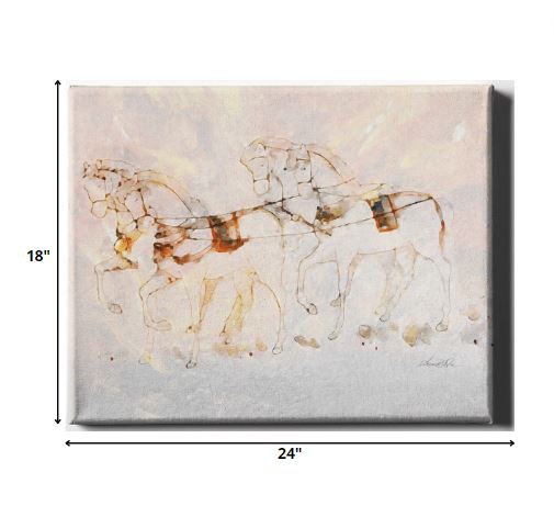 18 x 24 Horse Canvas Wall Art for Modern Decor 5 18 x 24 Horse Canvas Wall Art for Modern Decor - Image 5