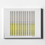 40-Inch x 60-Inch Contemporary Horizontal Wrapped Canvas Wall Art