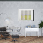 40-Inch x 60-Inch Contemporary Horizontal Wrapped Canvas Wall Art