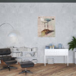 30 Inch Bird Canvas Wall Art for Vertical Display 9 30 Inch Bird Canvas Wall Art for Vertical Display