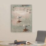 60 x 40 Colorful Bird Wrapped Canvas Wall Art