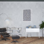30-Inch x 40-Inch Modern Vertical Canvas Wall Art