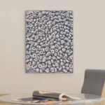 30-Inch x 40-Inch Modern Vertical Canvas Wall Art