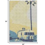 18-Inch x 24-Inch Cars Canvas Wall Art, Transportation Theme 14 18-Inch x 24-Inch Cars Canvas Wall Art, Transportation Theme