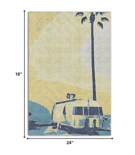 18-Inch x 24-Inch Cars Canvas Wall Art, Transportation Theme 7 18-Inch x 24-Inch Cars Canvas Wall Art, Transportation Theme - Image 7