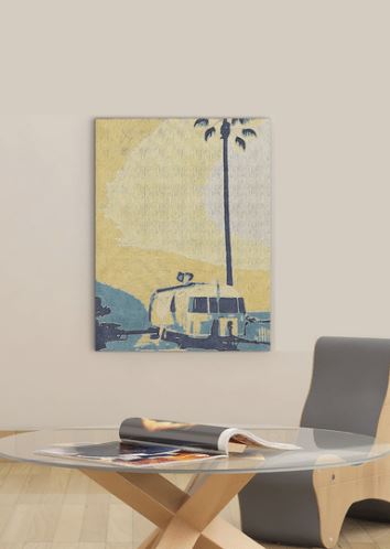30-Inch x 40-Inch Transportation Canvas Wall Art 6 30-Inch x 40-Inch Transportation Canvas Wall Art - Image 6