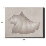 18-Inch x 24-Inch Contemporary Wrapped Premium Stretched Canvas Wall Art 12 18-Inch x 24-Inch Contemporary Wrapped Premium Stretched Canvas Wall Art