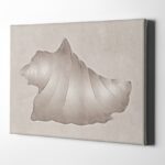 40-Inch x 60-Inch Contemporary Wrapped Canvas Wall Art