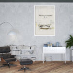 Large Contemporary Wrapped Canvas Wall Art - 40" x 60"