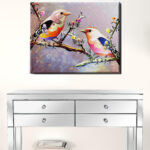24 x 36 Bird-Inspired Wrapped Canvas Wall Art Decor 7 24 x 36 Bird-Inspired Wrapped Canvas Wall Art Decor