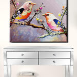 30-Inch Bird Canvas Wall Art - Horizontal Orientation 7 30-Inch Bird Canvas Wall Art - Horizontal Orientation