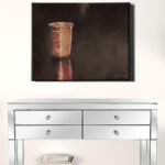 24-Inch x 36-Inch Vibrant Cocktail Canvas Wall Art