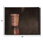 24-Inch x 36-Inch Vibrant Cocktail Canvas Wall Art