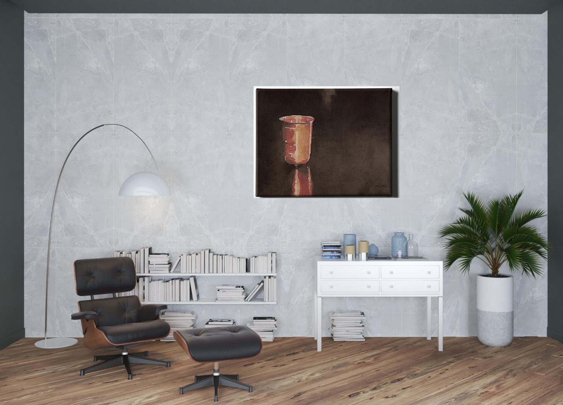 40-Inch x 60-Inch Wrapped Canvas Wall Art Decoration 3 40-Inch x 60-Inch Wrapped Canvas Wall Art Decoration - Image 3