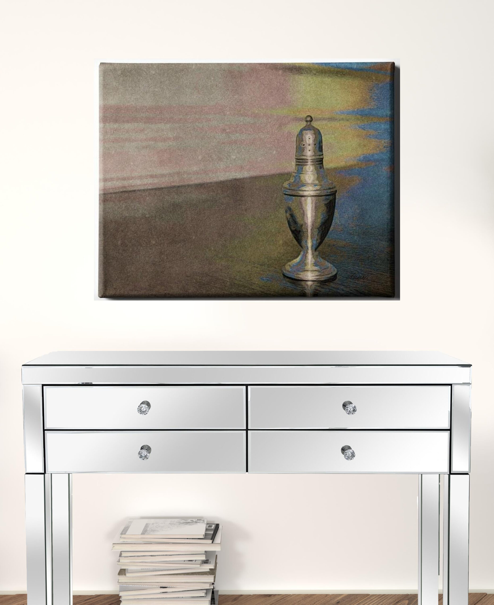 24-Inch Cocktail Canvas Wall Art With Contemporary Design 2 24-Inch Cocktail Canvas Wall Art With Contemporary Design - Image 2