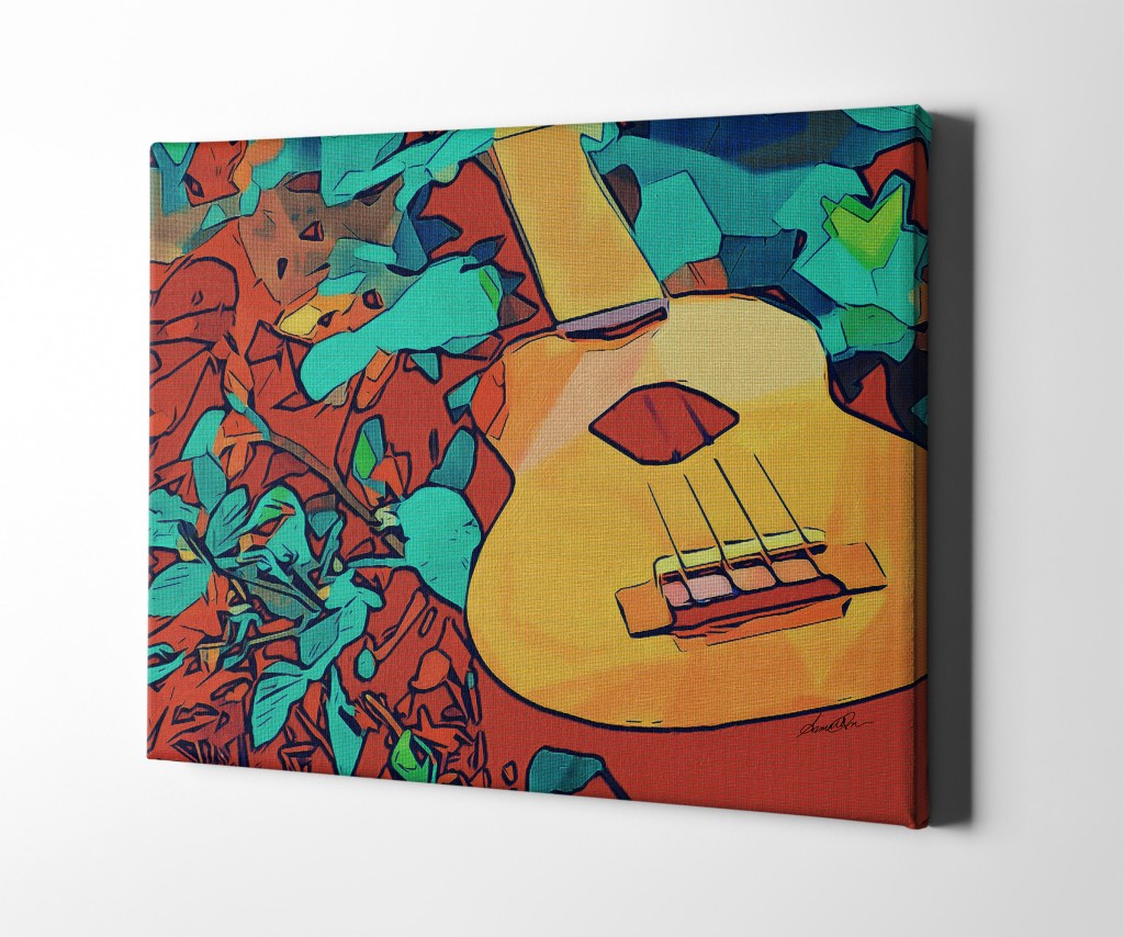 18-Inch x 24-Inch Contemporary Wrapped Canvas Wall Art 2 18-Inch x 24-Inch Contemporary Wrapped Canvas Wall Art - Image 2