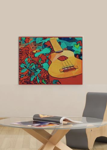 18-Inch x 24-Inch Contemporary Wrapped Canvas Wall Art 5 18-Inch x 24-Inch Contemporary Wrapped Canvas Wall Art - Image 5