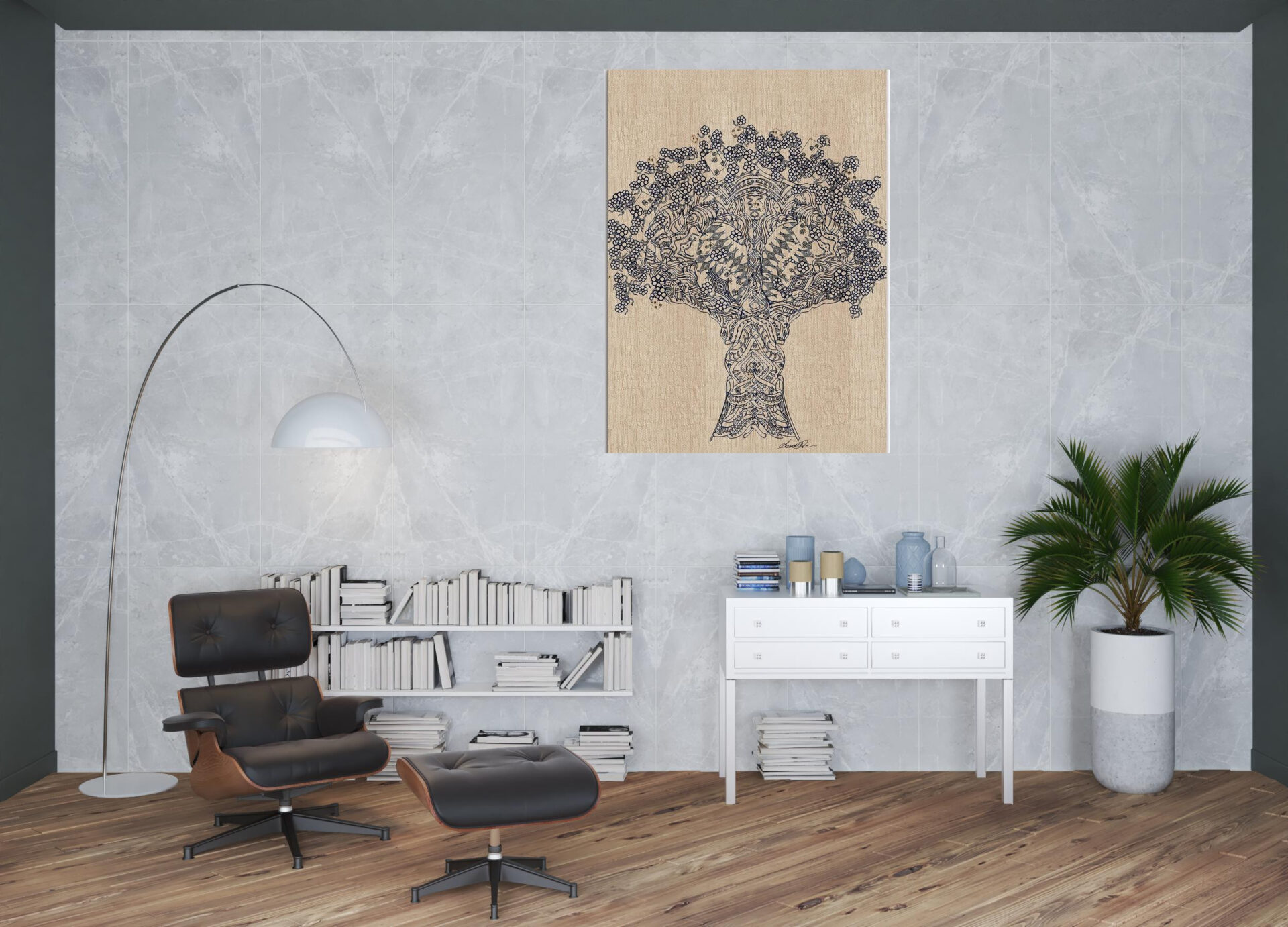 Spiritual Wrapped Canvas Wall Art, 40" x 60" Vertical 2 Spiritual Wrapped Canvas Wall Art, 40" x 60" Vertical - Image 2