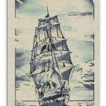 18 Inch Contemporary Vertical Wrapped Canvas Wall Art