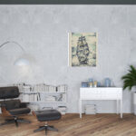 24-Inch x 36-Inch Contemporary Canvas Wall Art Decor