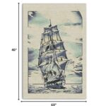 40-Inch x 60-Inch Contemporary Vertical Wrapped Canvas Wall Art