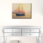 18-Inch x 24-Inch Contemporary Multicolor Canvas Wall Art