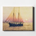 24-Inch x 36-Inch Contemporary Multicolor Canvas Wall Art Decor