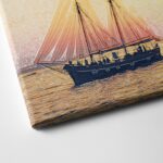 24-Inch x 36-Inch Contemporary Multicolor Canvas Wall Art Decor