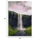 18" x 24" Contemporary Stretched Canvas Wall Art
