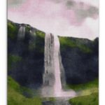 40" x 60" Vertical Multicolor Canvas Wall Art Decor