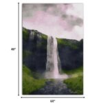 40" x 60" Vertical Multicolor Canvas Wall Art Decor