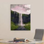 40" x 60" Vertical Multicolor Canvas Wall Art Decor