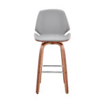 26 Inch Gray and Brown Swivel Counter Height Bar Stool 12 26 Inch Gray and Brown Swivel Counter Height Bar Stool