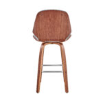 26 Inch Gray and Brown Swivel Counter Height Bar Stool 15 26 Inch Gray and Brown Swivel Counter Height Bar Stool