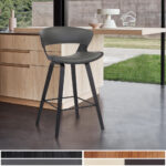 27 Inch Gray and Black Iron Low Back Bar Stool 18 27 Inch Gray and Black Iron Low Back Bar Stool