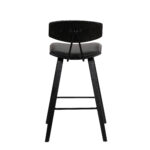 29-Inch Black Iron Low Back Bar Height Bar Stool 14 29-Inch Black Iron Low Back Bar Height Bar Stool