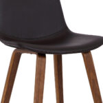 26-Inch Brown Faux Leather Low Back Counter Height Bar Stool 16 26-Inch Brown Faux Leather Low Back Counter Height Bar Stool
