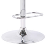 24 Inch Gray Adjustable Height Swivel Bar Stool With Chrome Base 15 24 Inch Gray Adjustable Height Swivel Bar Stool With Chrome Base