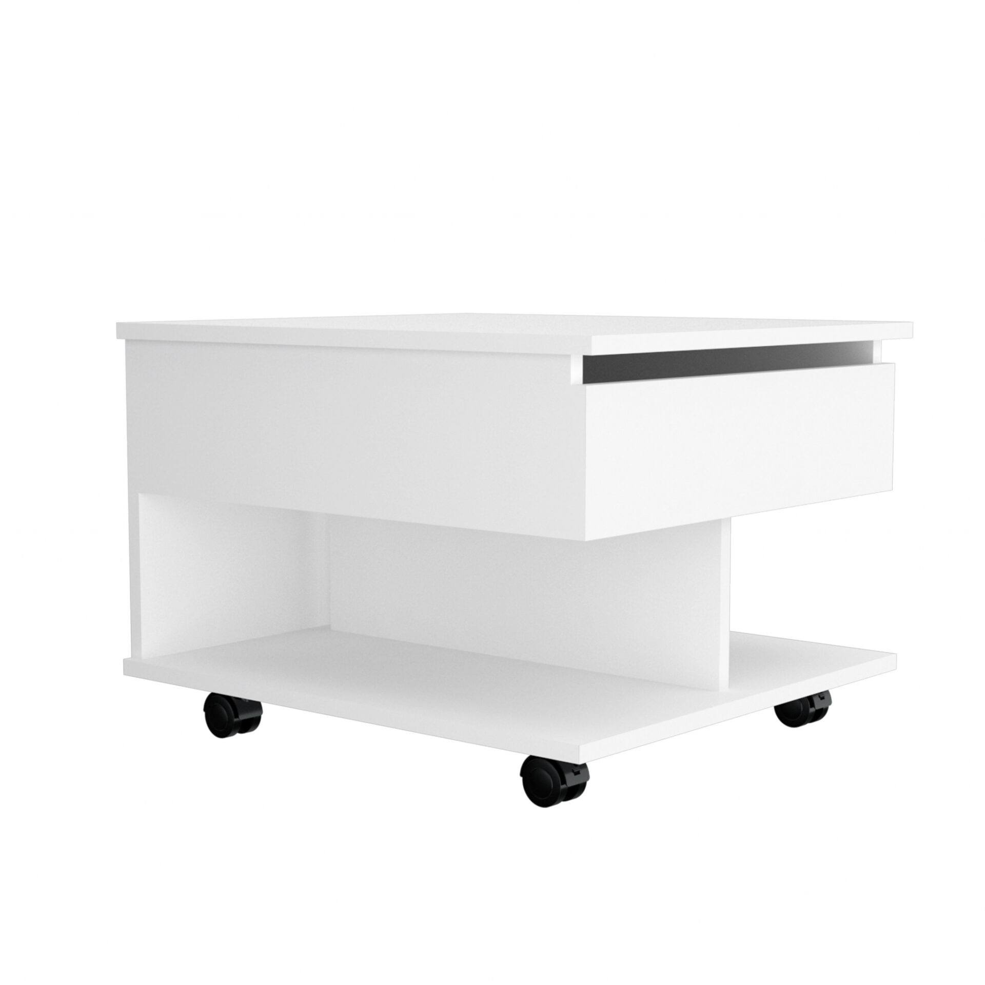 22 Inch White Lift Top Coffee Table With Drawer Wheels 1 22 Inch White Lift Top Coffee Table With Drawer Wheels