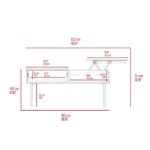 40 Inch Dark Brown Black Metal Lift Top Coffee Table 12 40 Inch Dark Brown Black Metal Lift Top Coffee Table
